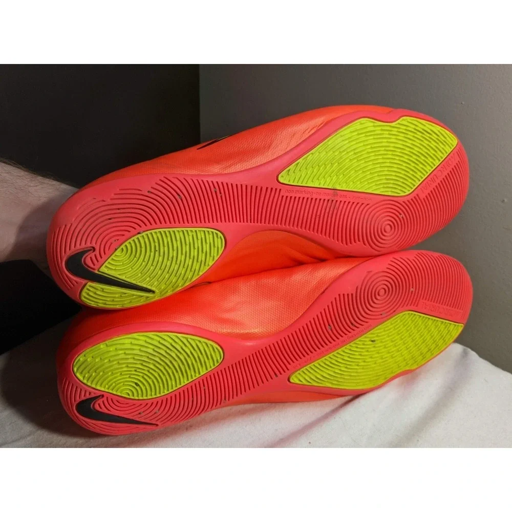 Nike Mens Mercurial Victory 651635-690 Pink Indoor Soccer Cleats Shoes 10.5 - Picture 4 of 10